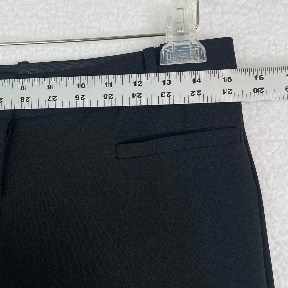 The Limited Black Collection Drew Fit Straight Leg Dress Pants Womens 2 Black - Picture 7 of 10